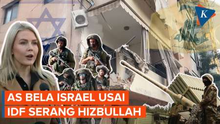 AS Nyatakan Dukungan Hak Israel Membela Diri, Usia IDF Serang Hizbullah