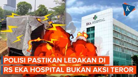 Penyebab Ledakan di RS Eka Hospital Diduga akibat  