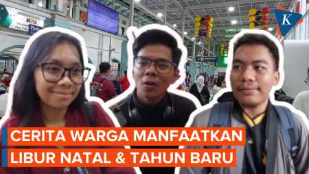 Cerita Warga Pilih Liburan Natal-Tahun Baru 2025 Naik KAI, Harga Tiket Lebih Murah