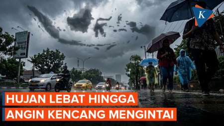 Hujan Lebat hingga Angin Kencang Mengintai 13-15 Oktober, Cek Daftar Wilayahnya