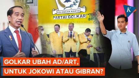 AD/ART Golkar Diubah, untuk Jokowi atau Gibran?