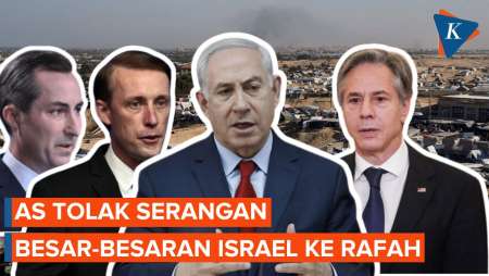 AS Ngotot Tak Setuju Israel Serang Rafah