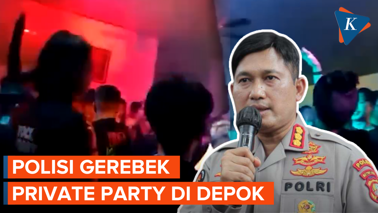Gerebek Private Party di Depok, Polisi Temukan 10 Kotak Alat Kontrasepsi