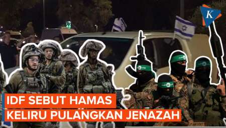 Hamas Keliru Pulangkan Jenazah, IDF Sebut Bukan Sandera Israel