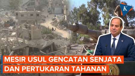 Mesir Usul Gencatan Senjata 2 Hari di Gaza dan Pembebasan 4 Sandera Israel