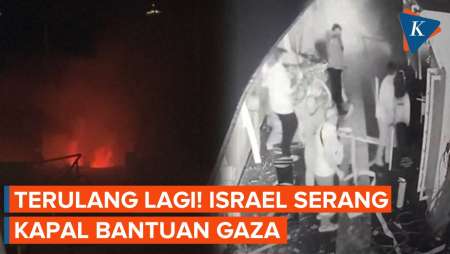 Drone Israel Serang Kapal Bantuan Gaza di Laut Malta