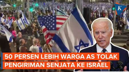 Warga AS Minta Joe Biden Berhenti Pasok Senjata ke Israel