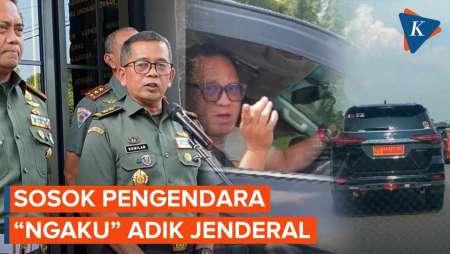 Sosok Pengendara “Ngaku” Adik Jenderal yang Tabrak Mobil Warga, Ini Penjelasan TNI