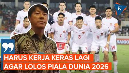 Agar Lolos Piala Dunia 2026, Shin Tae-Yong ke Timnas Indonesia: Harus Bekerja Keras!