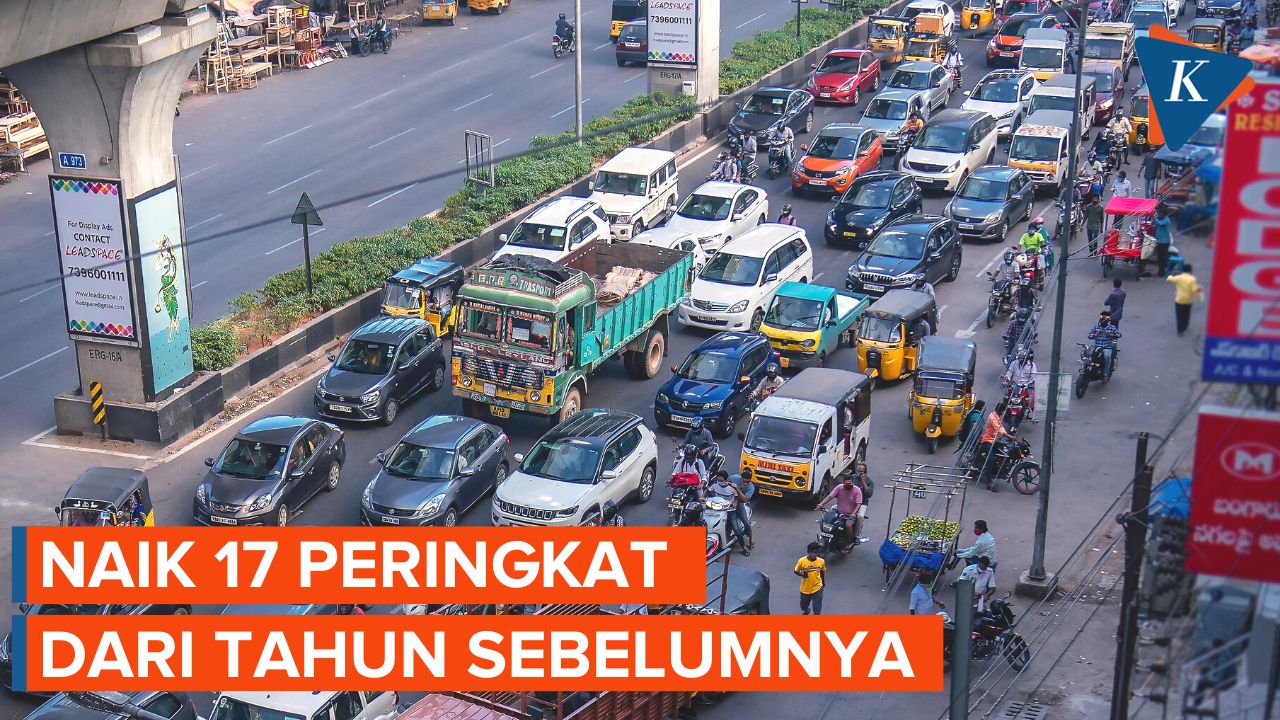 Jakarta Jadi Kota Termacet ke-29 di Dunia