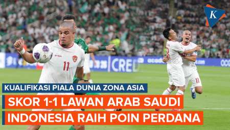 Arab Saudi Vs Indonesia Imbang, Ini Klasemen Grup C Kualifikasi…