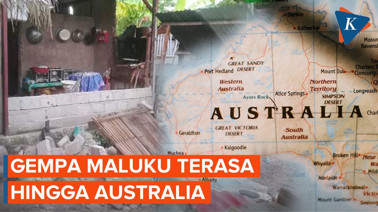 Guncangan Gempa Maluku Dirasakan Warga Australia
