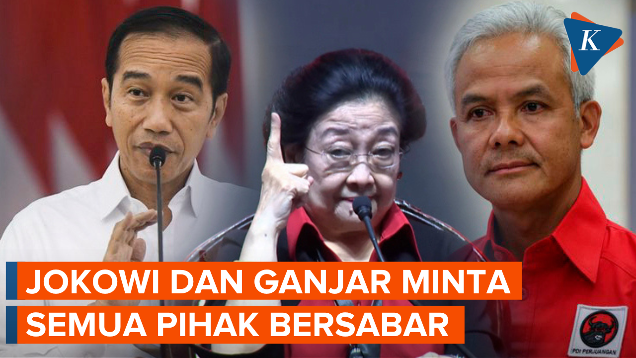 Respons Tenang Jokowi dan Ganjar soal Megawati Tak Umumkan Capres di HUT Ke-50 PDIP