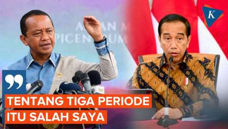 Bahlil Mengaku Usulan Jokowi Tiga Periode Idenya