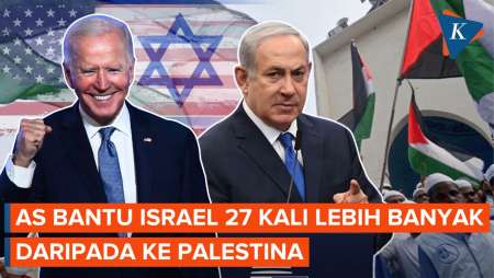 Bantuan AS ke Israel 27 Kali Lebih Banyak Dibandingkan ke Palestina
