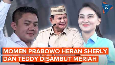Prabowo "Iri" Teddy Dan Sherly Tjoanda Disambut Lebih Meriah Di Gorontalo