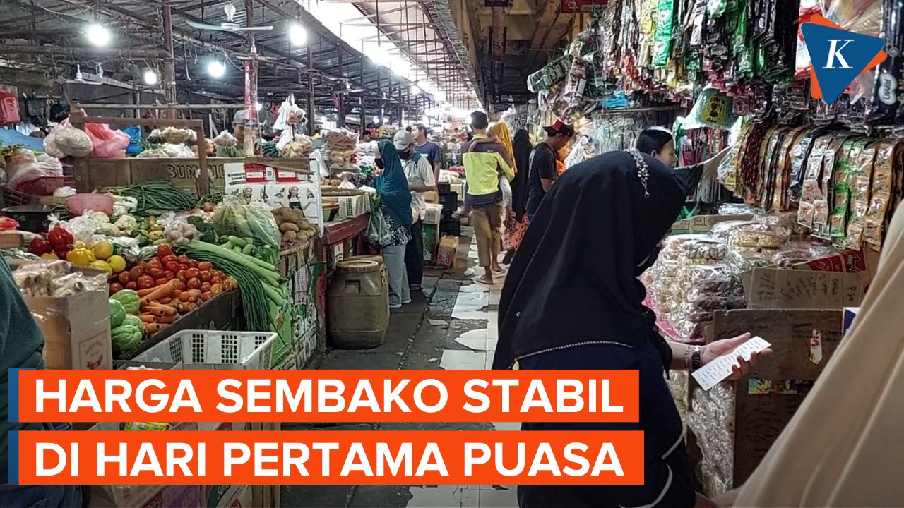 Harga Sembako di Pasar Kebayoran Lama Kembali Stabil Saat Ramadhan