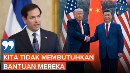 Rubio: Trump Tidak Minta Bantuan China Soal Iran