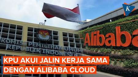 KPU Akui Jalin Kerja Sama dengan Alibaba Cloud