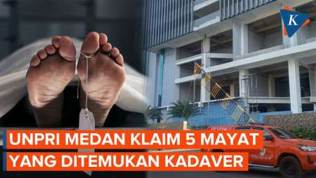 5 Mayat di Kampus UNPRI Medan Disebut sebagai Kadaver