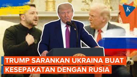 Saran Trump untuk Ukraina Usai Bertemu Putin: Buat Kesepakatan dengan Rusia!
