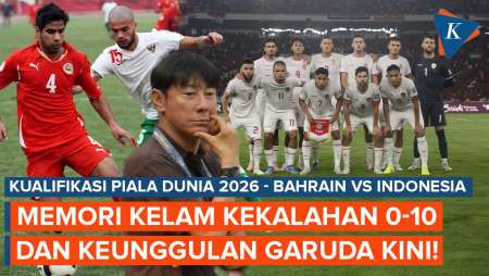 Timnas Indonesia Vs Bahrain, Terbayang Memori Kekalahan Telak 0-10