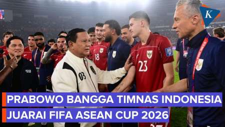 Indonesia Juara FIFA ASEAN CUP 2026, Prabowo Minta PSSI Beri Bonus
