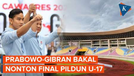 Masuk Masa Kampanye, Prabowo-Gibran Bakal Nonton Final Piala Dunia U-17 di Solo