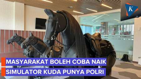 Simulator Kuda Polri Boleh Dicoba Masyarakat Umum