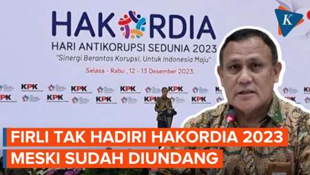 Firli Tak Terlihat di Acara Peringatan Hakordia 2023, padahal Diundang