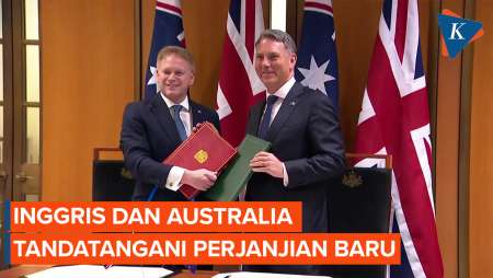 Inggris dan Australia Sepakati Perjanjian Pertahanan dan Keamanan