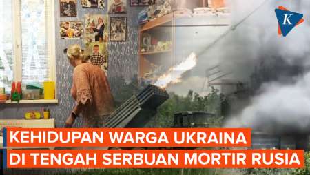 Gemuruh Tembakan Mortir Rusia Tak Gentarkan Penduduk Ukraina, Abaikan Seruan Mengungsi