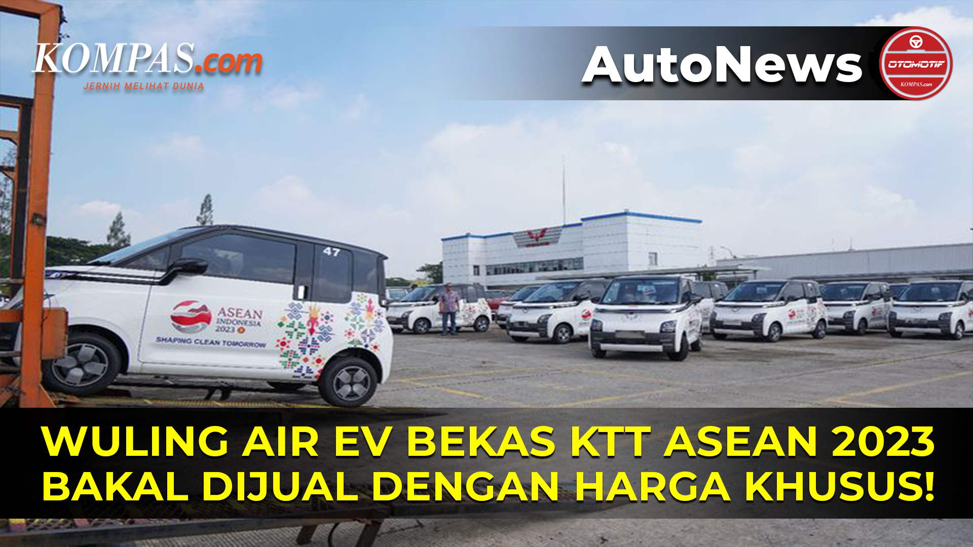 Wuling Air ev Bekas KTT ASEAN 2023 Dijual dengan Harga Khusus