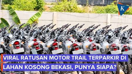 Teka-Teki Ratusan Motor Trail Di Bekasi, TNI Bantah Kepemilikan