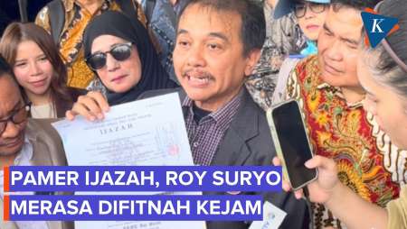 Roy Suryo Pamer Ijazah: Saya Difitnah Doktor Palsu, Ini Asli UGM Dan UNJ!