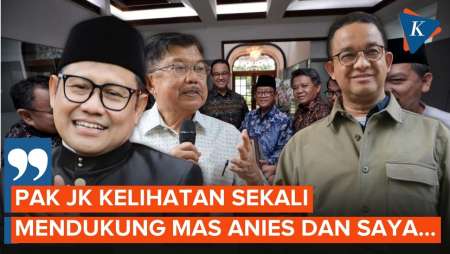 Cak Imin Ajak Jusuf Kalla Masuk Tim Pemenangannya dan Anies Baswedan