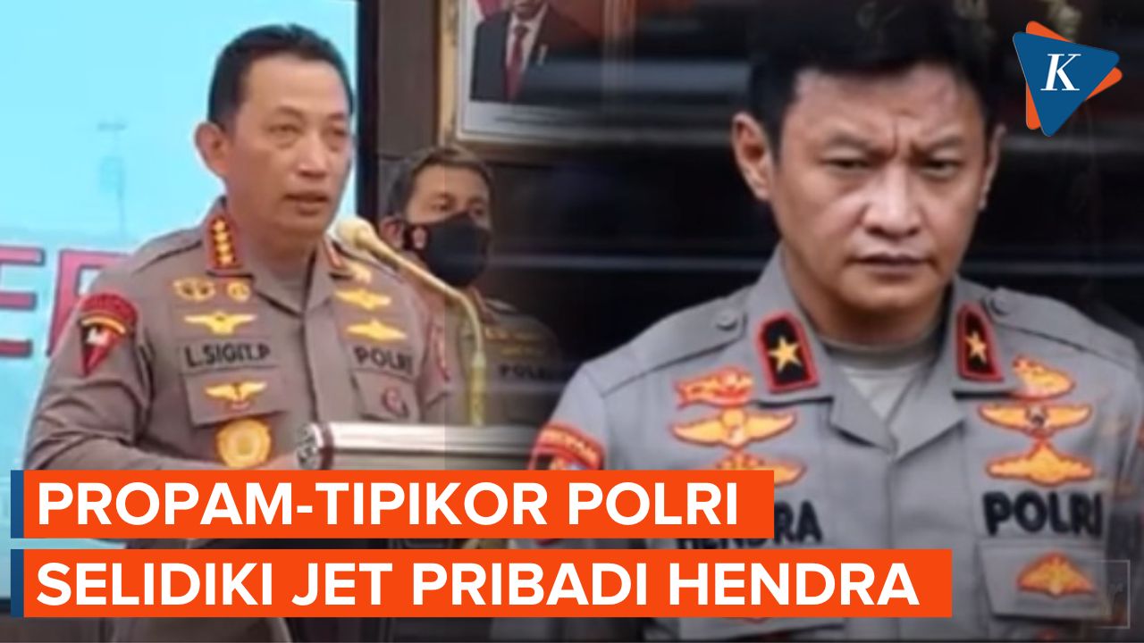 Polri Janji Bakal Ungkap Jet Pribadi Brigjen Hendra Kurniawan