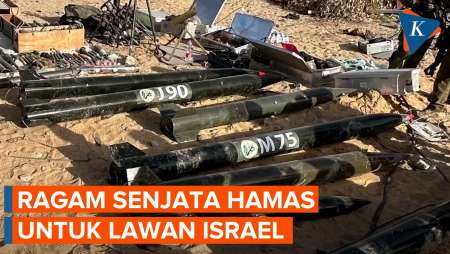 Jenis-jenis Roket dan Senjata Hamas yang Dipakai untuk Serang Israel