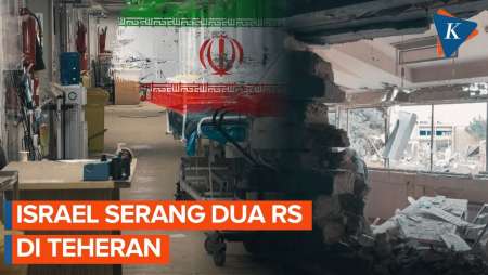 Dua Rumah Sakit Di Teheran Rusak Akibat Serangan Udara AS-Israel