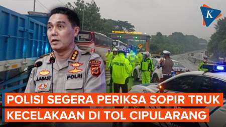 Sopir Truk Kecelakaan Beruntun Tol Cipularang Segera Diperiksa di Polres Purwakarta