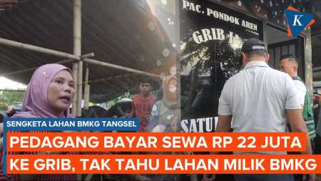 Pengakuan Pedagang Bayar Rp 22 Juta ke GRIB Jaya untuk Sewa Lahan BMKG di Tangsel