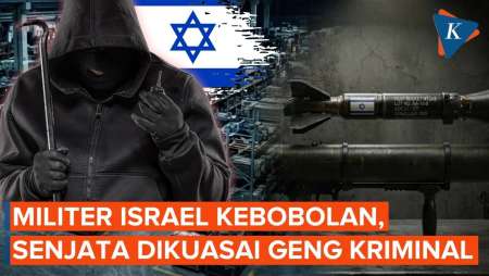 Israel Kemalingan, Gudang Senjata Dibobol Dan Jatuh Ke Tangan Geng Kriminal