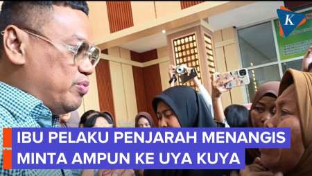 Ibu Dan Keluarga Penjarah Rumah Uya Kuya Menangis Minta Maaf 