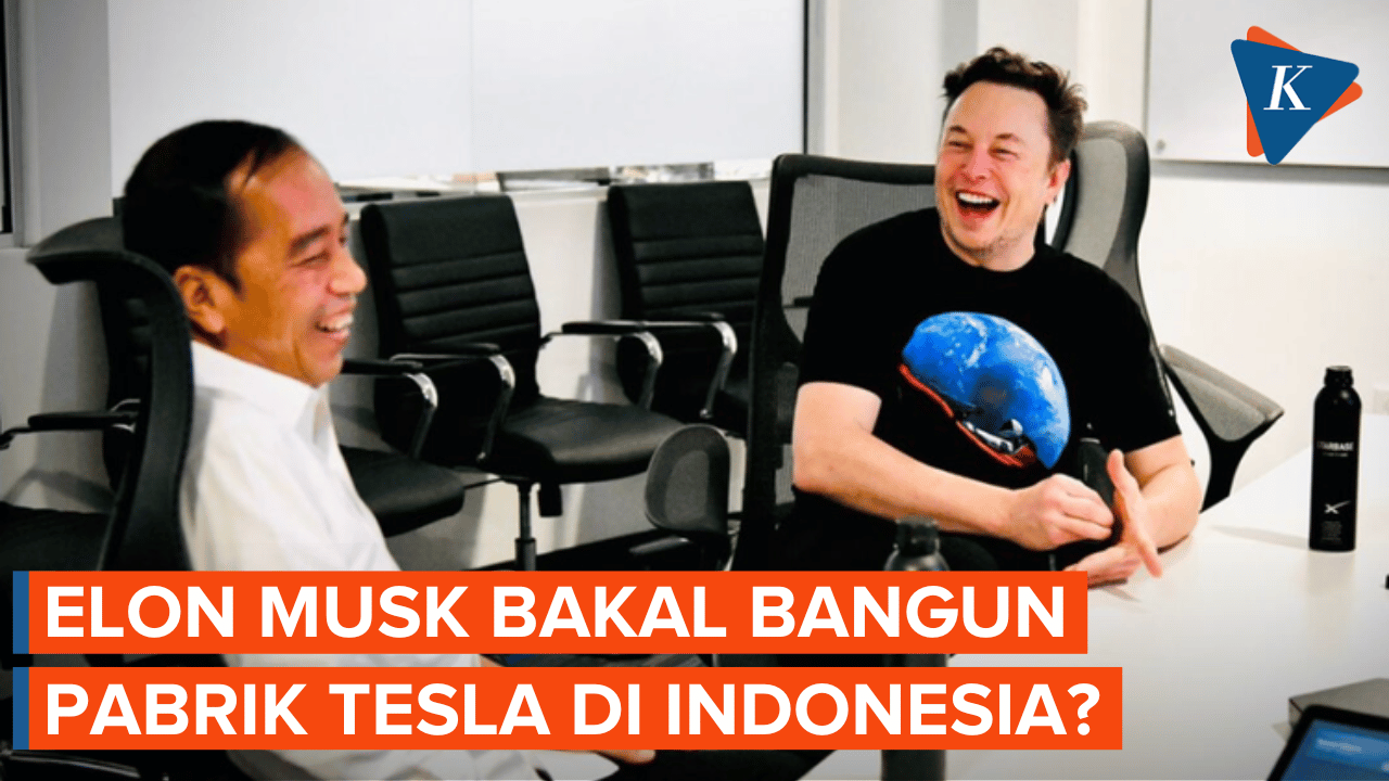 Tesla Dikabarkan akan Bangun Pabrik di RI, Elon Musk Tak Membantah