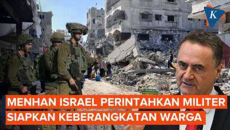 Menhan Israel Minta Militer Siapkan Rencana Keberangkatan Warga Gaza