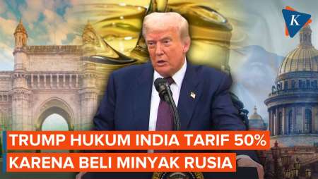 Tok! Trump Hukum India dengan Tarif 50 Persen karena Beli Minyak Rusia