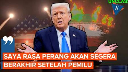 Perang AS-Iran Segera Berakhir? Trump Ungkap Waktunya