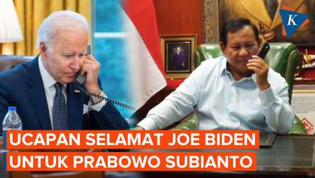 Momen Biden Telepon Prabowo: Saya Ingin Panggil Anda Pak Presiden