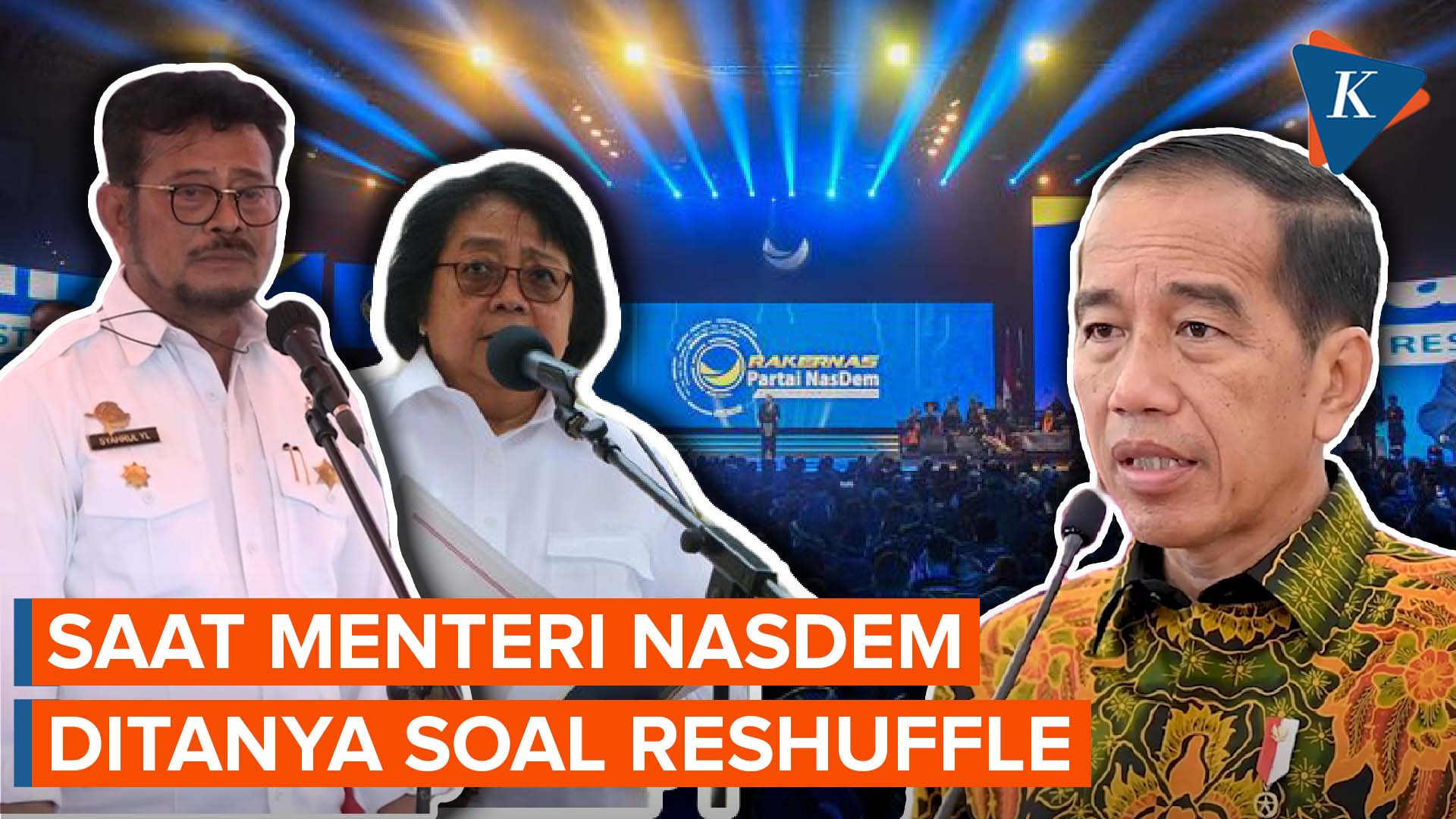 Menteri Nasdem Ditanya soal Reshuffle, SYL Ngaku Fokus Kerja, Siti Nurbaya Bilang Ngaco