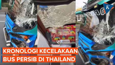 Kronologi Kecelakaan Bus Persib di Thailand, Ini Kondisi Terkini Pemain